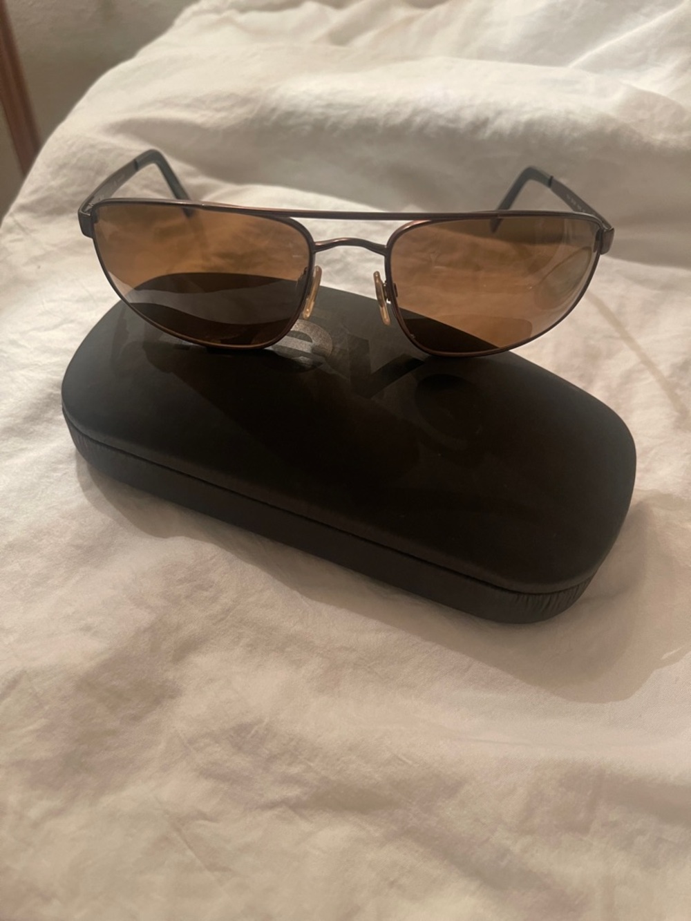 Vintage Revo Polarized H20 Glass sunglasses #3014 color 081-S/61